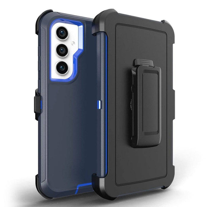 Shockproof Robot Armor Hard Plastic Case with Belt Clip for Samsung Galaxy S24 Plus / S25 Plus | Heavy-Duty Protection - JPC MOBILE ACCESSORIES