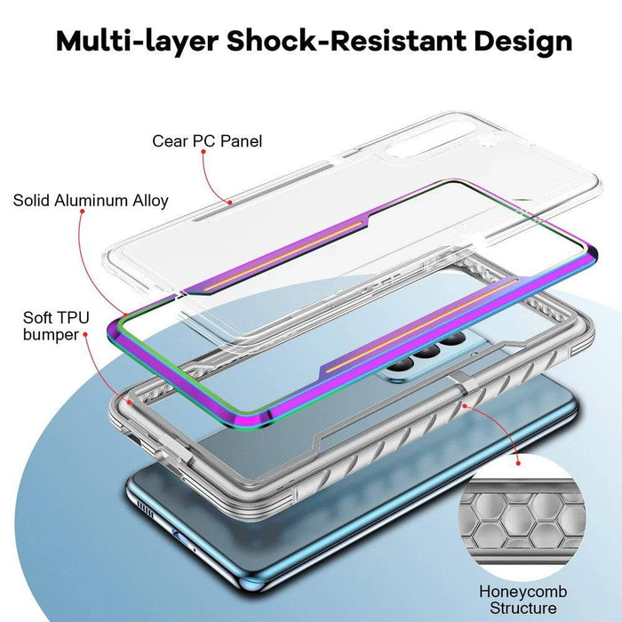 Re-Define Shield Shockproof Heavy Duty Armor Case Cover for Samsung Galaxy S24 / S25 | Ultimate Drop Protection & Durability - JPC MOBILE ACCESSORIES