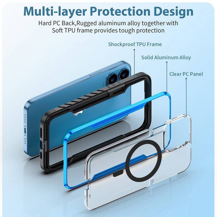 Re-Define Shield Shockproof Heavy Duty Armor Magsafe Case for iPhone 15 Pro - JPC MOBILE ACCESSORIES