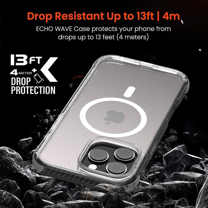 Anti-Yellow Transparent Protective Cover iPhone 16 Pro Max