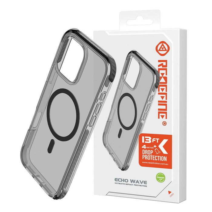 iPhone 16 Pro Max Echo Wave Clear Case Front View