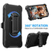 Shockproof Robot Armor Hard Plastic Magsafe Case with Belt Clip for iPhone 16 Pro - JPC MOBILE ACCESSORIES