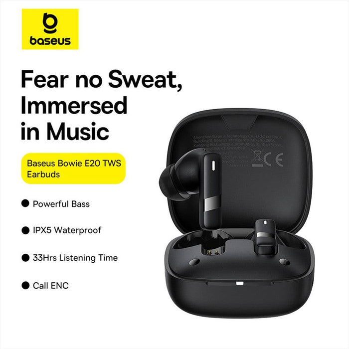 Baseus Bowie E20 True Wireless Earphones - JPC MOBILE ACCESSORIES