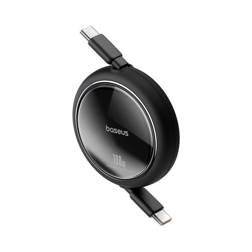 Baseus Free2Draw Mini Retractable Charging Cable Type-C to Type-C 100W 1m Compatible for iPhone 15 Series - JPC MOBILE ACCESSORIES