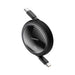 Baseus Free2Draw Mini Retractable Charging Cable Type-C to Type-C 100W 1m Compatible for iPhone 15 Series - JPC MOBILE ACCESSORIES