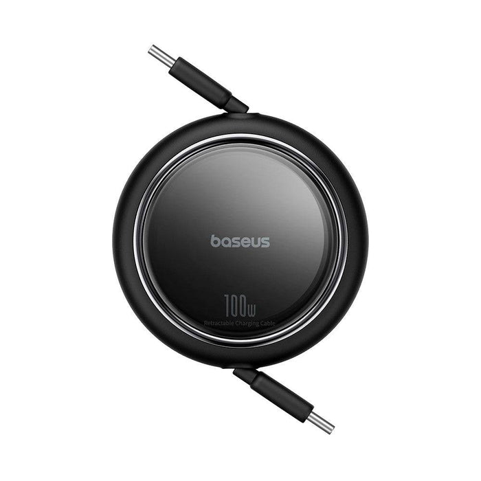 Baseus Free2Draw Mini Retractable Charging Cable Type-C to Type-C 100W 1m Compatible for iPhone 15 Series - JPC MOBILE ACCESSORIES