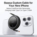 Baseus Free2Draw Mini Retractable Charging Cable Type-C to Type-C 100W 1m Compatible for iPhone 15 Series - JPC MOBILE ACCESSORIES