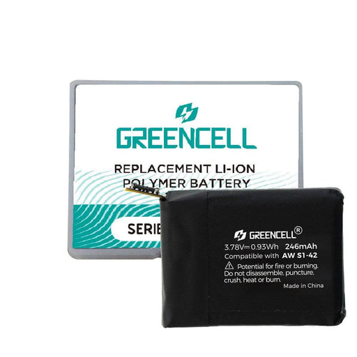 Greencell Apple Watch 1 (42mm) Replacement Battery with Adhesive Strips 246mAh - JPC MOBILE ACCESSORIES