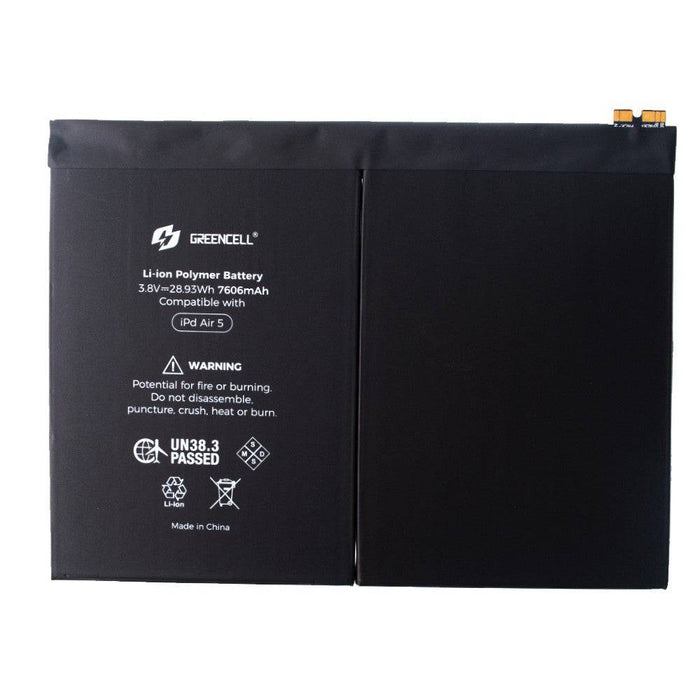 Greencell iPad Air5 / iPad 10 (2022) Replacement Battery 7606mAh with Adhesive Strips - JPC MOBILE ACCESSORIES