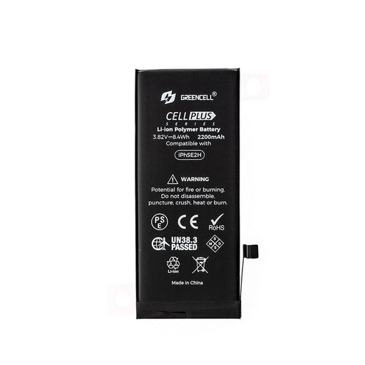 Greencell iPhone SE (2020) Replacement Battery with Adhesive Strips High Capacity 2200mAh (Original Chip Best Quality In The Market) - JPC MOBILE ACCESSORIES