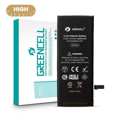 Greencell (2200mAh) High-Capacity iPhone 6s Replacement Battery with Adhesive Strips – No Soldering Required - JPC MOBILE ACCESSORIES