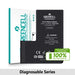 Greencell iPhone 14 Pro Max replacement battery with adhesive strips shown front and back