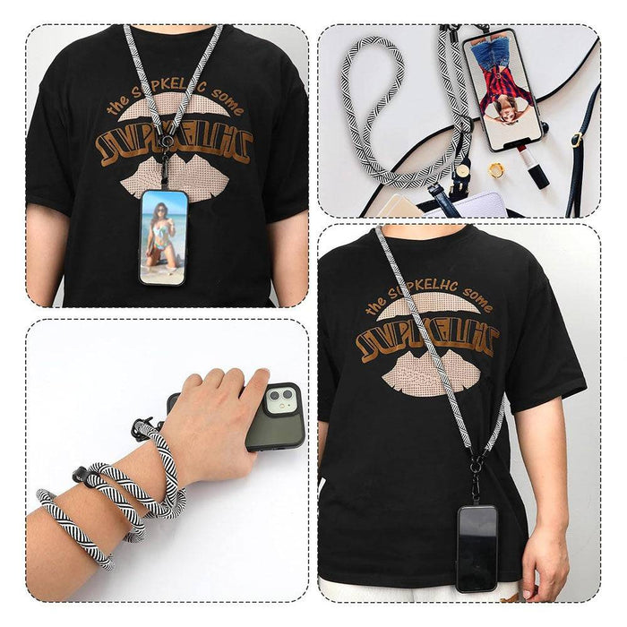 Redefine Universal Crossbody Cell Phone Lanyard Round Rope Diameter 8mm - JPC MOBILE ACCESSORIES