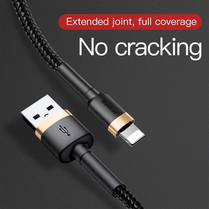 Baseus Cafule Fast Charge USB Data Charging Cable for iPhone 1M - JPC MOBILE ACCESSORIES