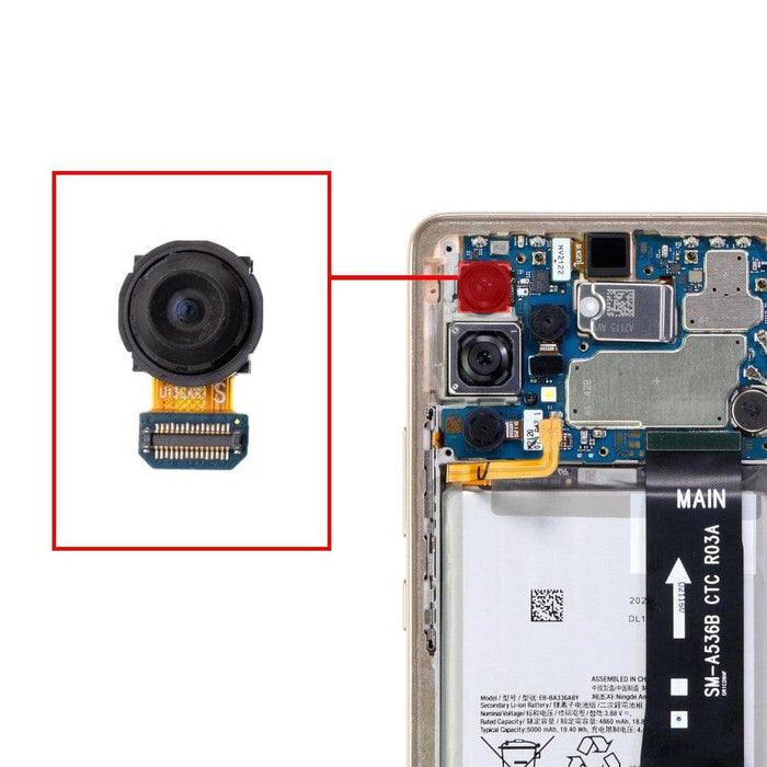 Rear Camera (12MP Ultra Wide) for Samsung Galaxy A53 5G A536B / A73 5G A736B (PULL-A)