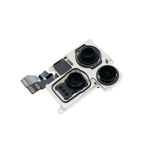 iPhone 15 Pro Max rear camera with dual lens module pre-tested