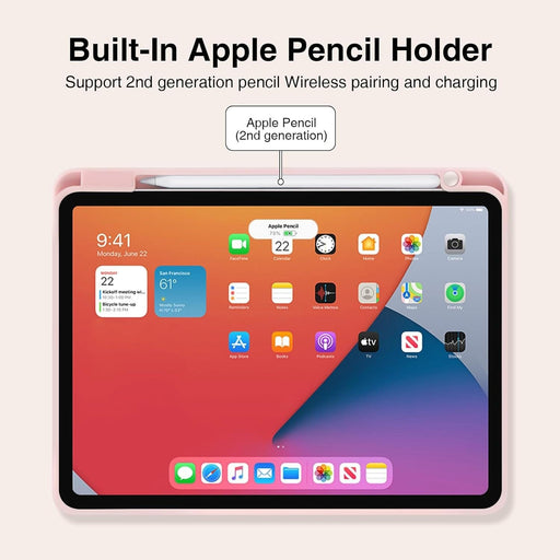 iPad Air (2024/2025) Slim Protective Case with Built-in Pencil Holder