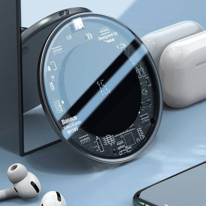Baseus Simple Wireless Charger 15W (Updated Version for Type-C) - JPC MOBILE ACCESSORIES