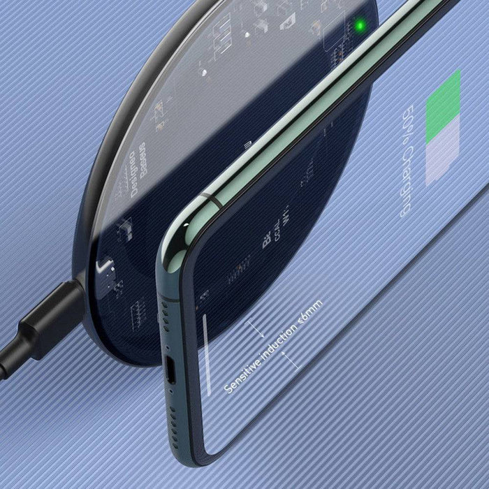 Baseus Simple Wireless Charger 15W (Updated Version for Type-C) - JPC MOBILE ACCESSORIES