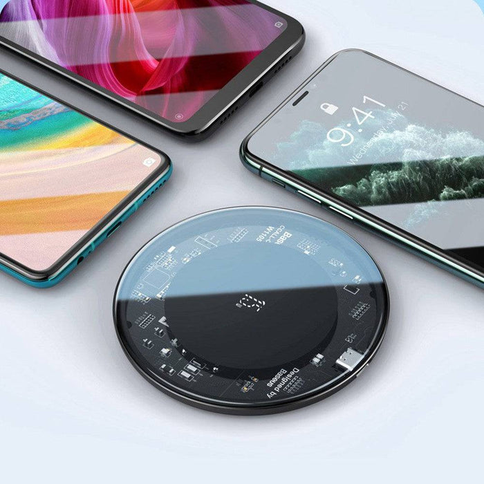 Baseus Simple Wireless Charger 15W (Updated Version for Type-C) - JPC MOBILE ACCESSORIES