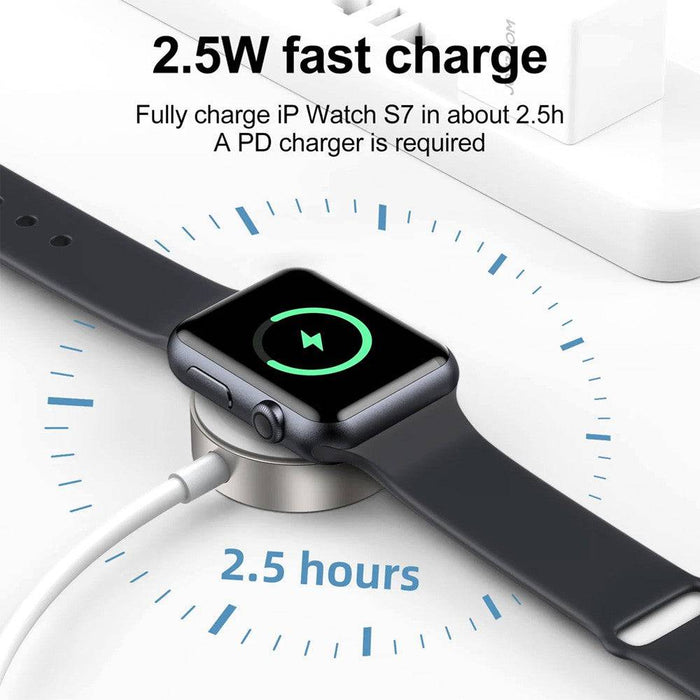 iQuick Type C To Apple Watch Magnetic Wireless Charger - JPC MOBILE ACCESSORIES