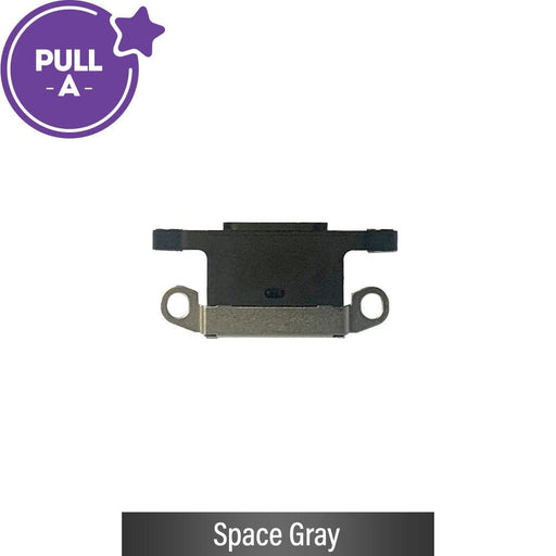 Charging Port Connector for iPhone 11 Pro / 11 Pro Max – Space Gray replacement part.