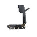High-quality white titanium charging port for iPhone 15 Pro Max repair
