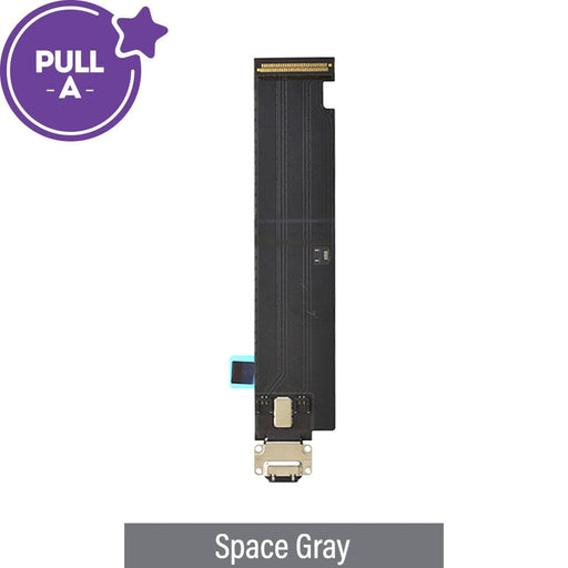 Charging Port with Flex Cable for iPad Pro 12.9 (2015) (Wi-Fi) (PULL-A) - Space Gray - JPC MOBILE ACCESSORIES