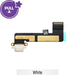 Charging Port with Flex Cable for iPad Mini 1 - White - JPC MOBILE ACCESSORIES