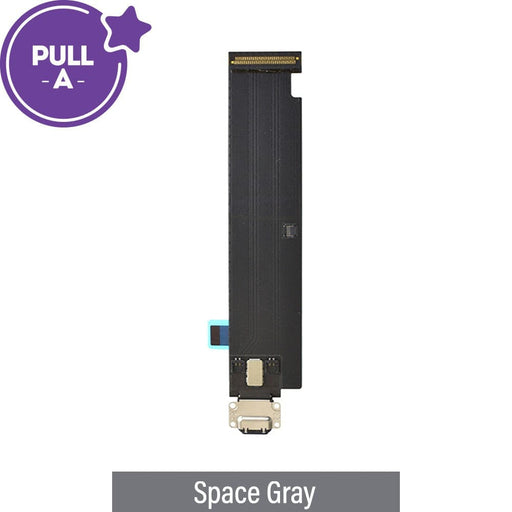 Charging Port with Flex Cable for iPad Pro 12.9 (2015) (Wi-Fi+Cellular) (PULL-A) - Space Gray - JPC MOBILE ACCESSORIES