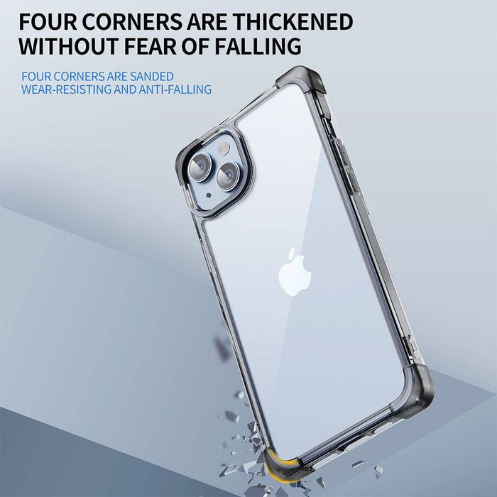 Anti-Shock Space Protective Clear Cover Case for iPhone 15