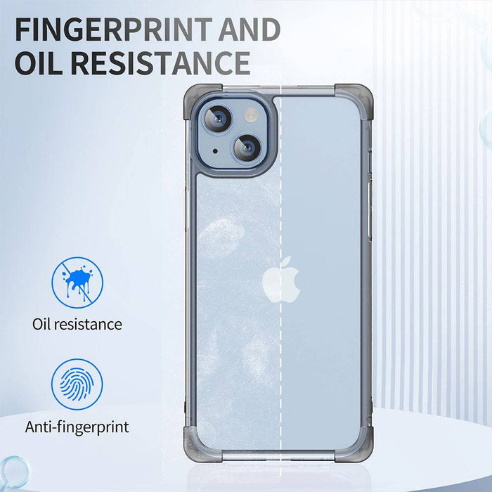 Anti-Shock Space Protective Clear Cover Case for iPhone 15