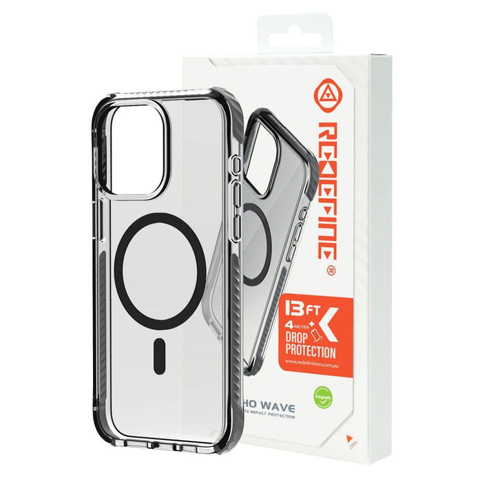 REDEFINE Echo Wave Ultimate Impact Protection Transparent Case for iPhone 15