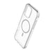 Transparent iPhone 16 Case with Anti-Slip Technology – Full Rear View.