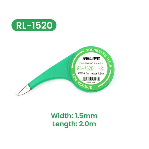 RELIFE RL-1520 Soldering Wick Width 1.5mm - JPC MOBILE ACCESSORIES