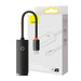 Baseus Lite Series Ethernet Adapter Type-C to RJ45 LAN Port 1000Mbps-Black - JPC MOBILE ACCESSORIES