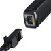 Baseus Lite Series Ethernet Adapter Type-C to RJ45 LAN Port 1000Mbps-Black - JPC MOBILE ACCESSORIES
