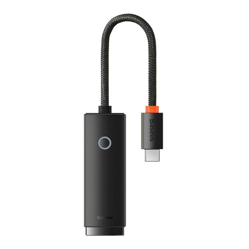 Baseus Lite Series Ethernet Adapter Type-C to RJ45 LAN Port 100Mbps-Black - JPC MOBILE ACCESSORIES