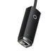 Baseus Lite Series Ethernet Adapter Type-C to RJ45 LAN Port 100Mbps-Black - JPC MOBILE ACCESSORIES