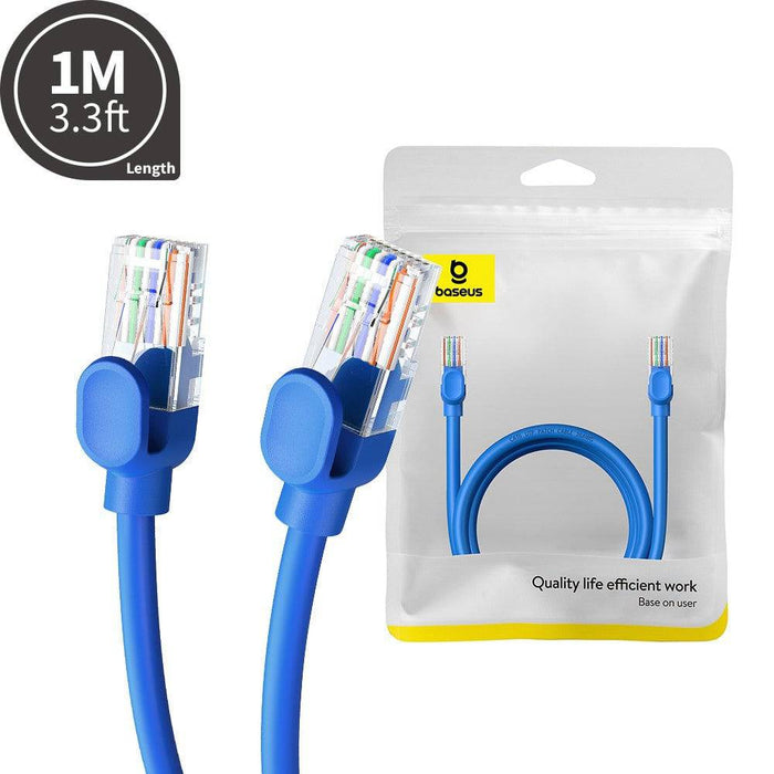 Baseus High Speed CAT6 Gigabit Ethernet Cable 1M-Galaxy Blue - JPC MOBILE ACCESSORIES