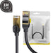 Baseus High Speed Seven Types of RJ45 10 Gigabit Network Cable 1M - Black - JPC MOBILE ACCESSORIES