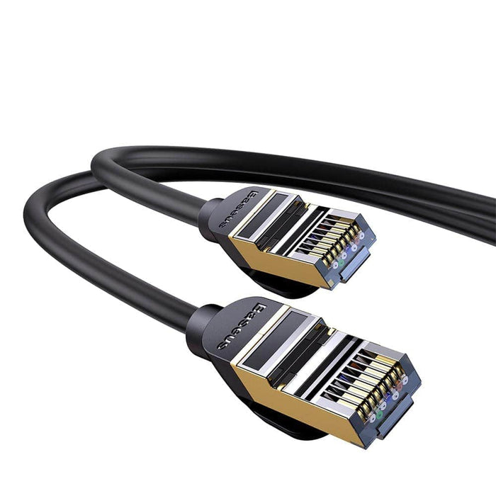 Baseus High Speed Seven Types of RJ45 10 Gigabit Network Cable 1M - Black - JPC MOBILE ACCESSORIES