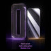 Baseus Sapphire Series Privacy Protection Tempered Glass Screen Protector (with Dust Filter) For iPhone 14 Pro - JPC MOBILE ACCESSORIES