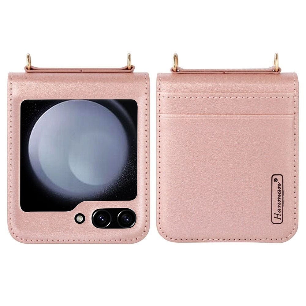 Hanman Wallet Case Galaxy Z Flip 7 PU Leather Flip — JPC MOBILE ACCESSORIES