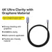Baseus High Definition Series Graphene Type-C to HDMI 4K Adapter Cable 3M-Black - JPC MOBILE ACCESSORIES