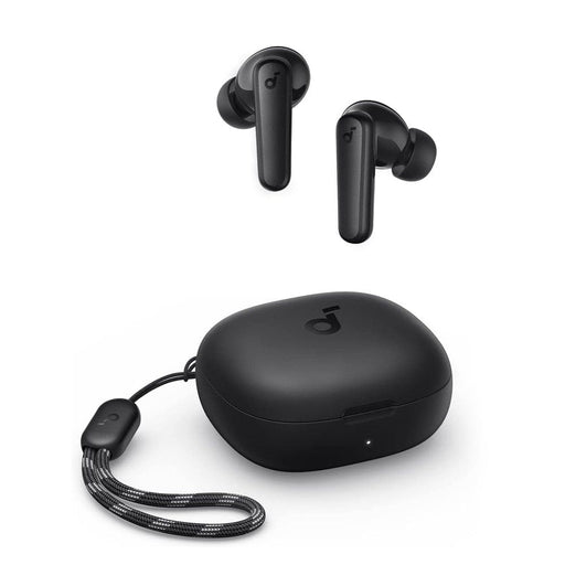 Anker Soundcore P20i Wireless Earbuds Black with charging case and premium audio features