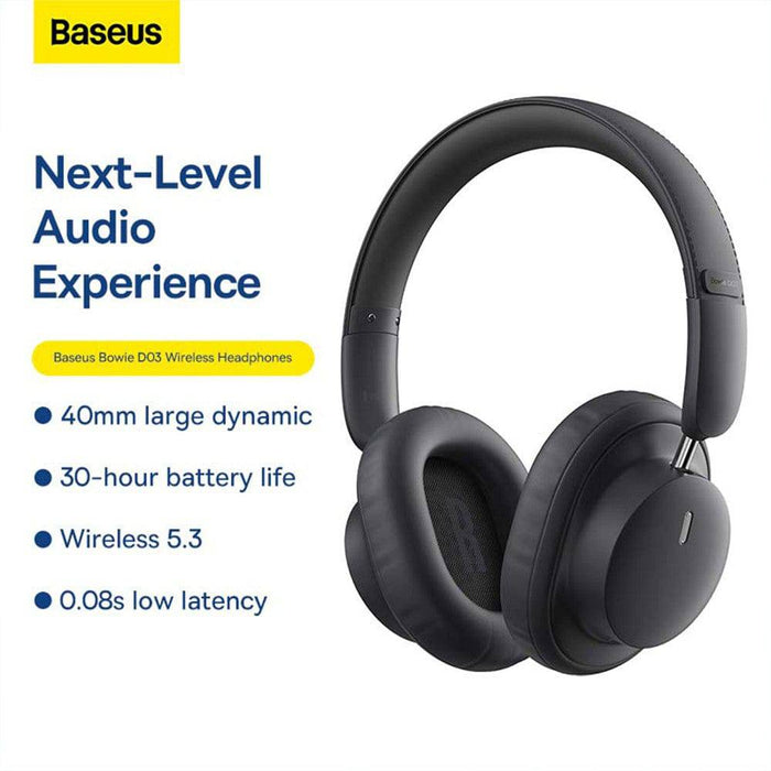 Baseus Bowie D03 Wireless Headphones - JPC MOBILE ACCESSORIES