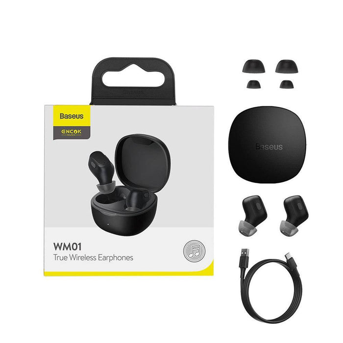 Baseus Encok True Wireless Earphones WM01 (Upgrade to Bluetooth 5.3) - JPC MOBILE ACCESSORIES