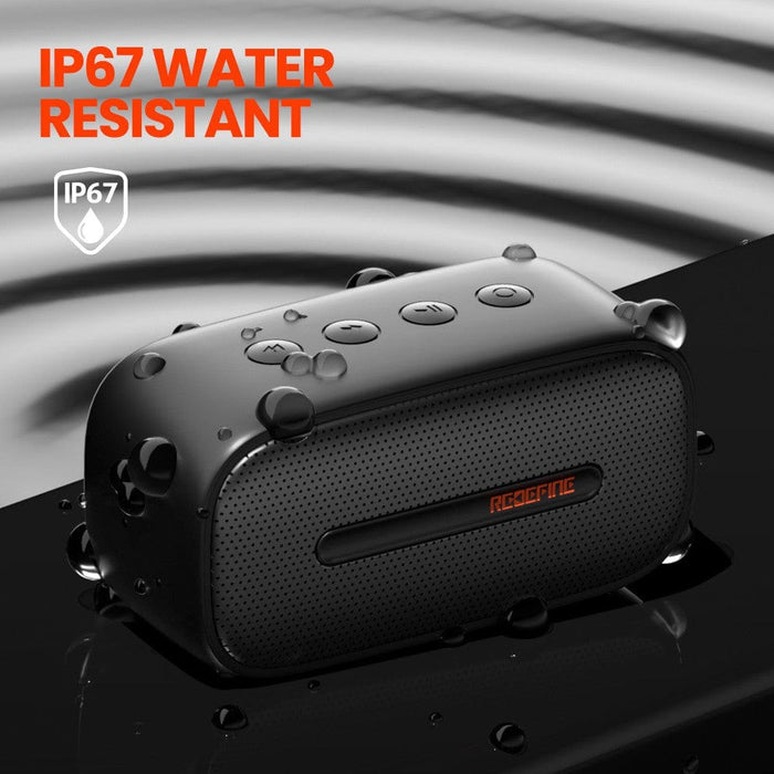 REDEFINE PDCKET Live Bluetooth Portable Speaker showcasing compact and portable design.