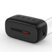 Close-up view of REDEFINE PDCKET Live Bluetooth Portable Speaker showing Bluetooth 5.3 technology.